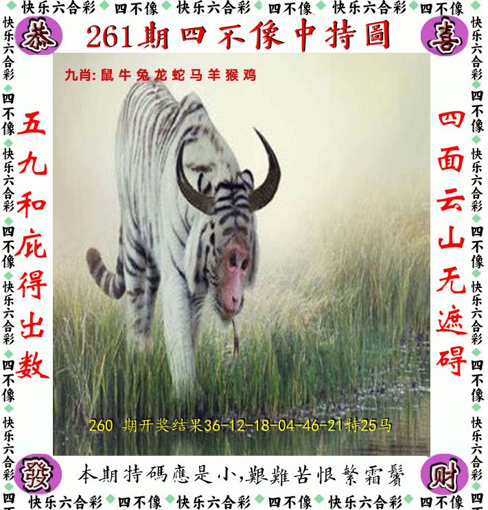四不像 第261期
