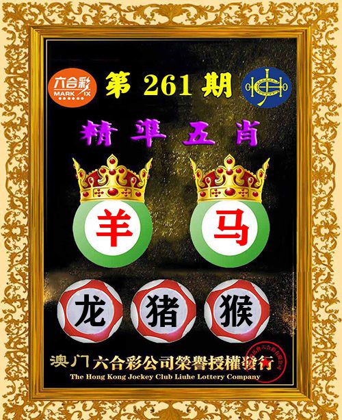 精准五肖 第261期