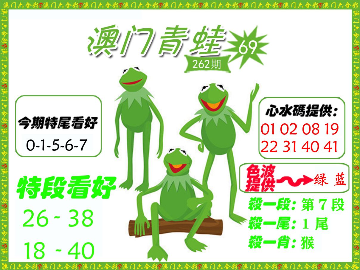 青蛙系列69 第262期
