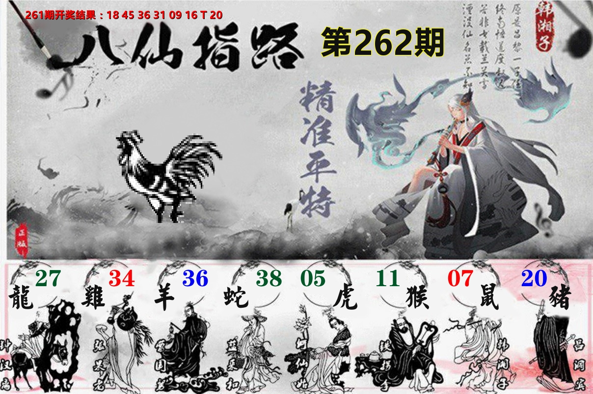 八仙指路 第262期