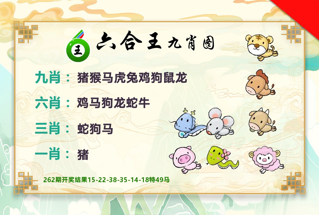 六合王九肖图 第263期