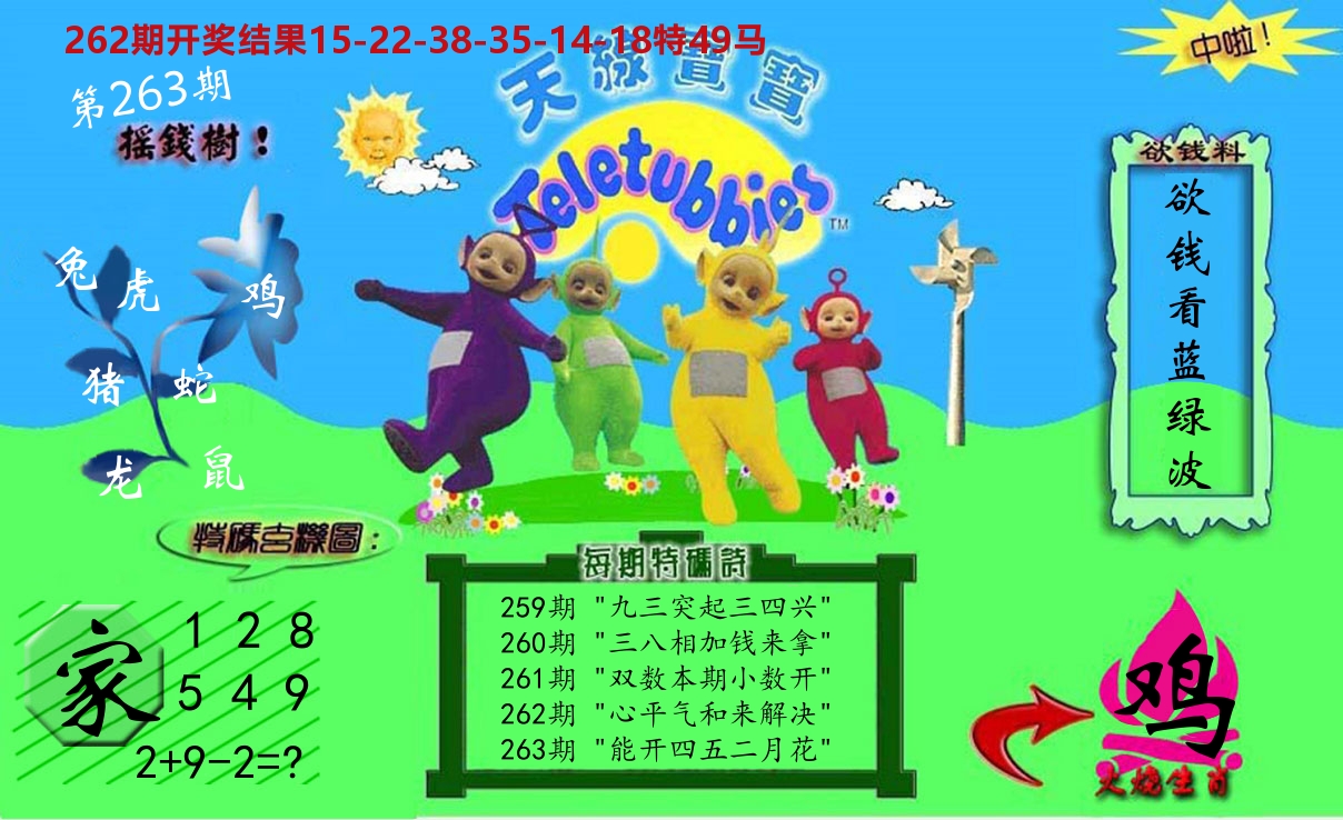 天线宝宝内幕 第263期