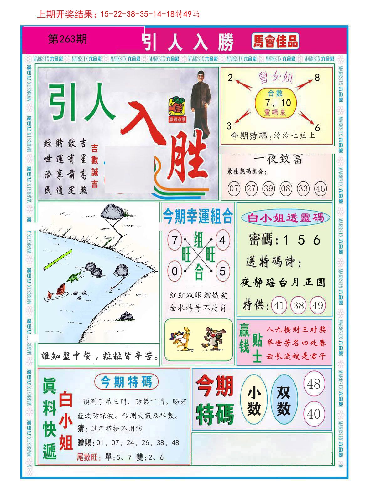 引人入胜 第263期