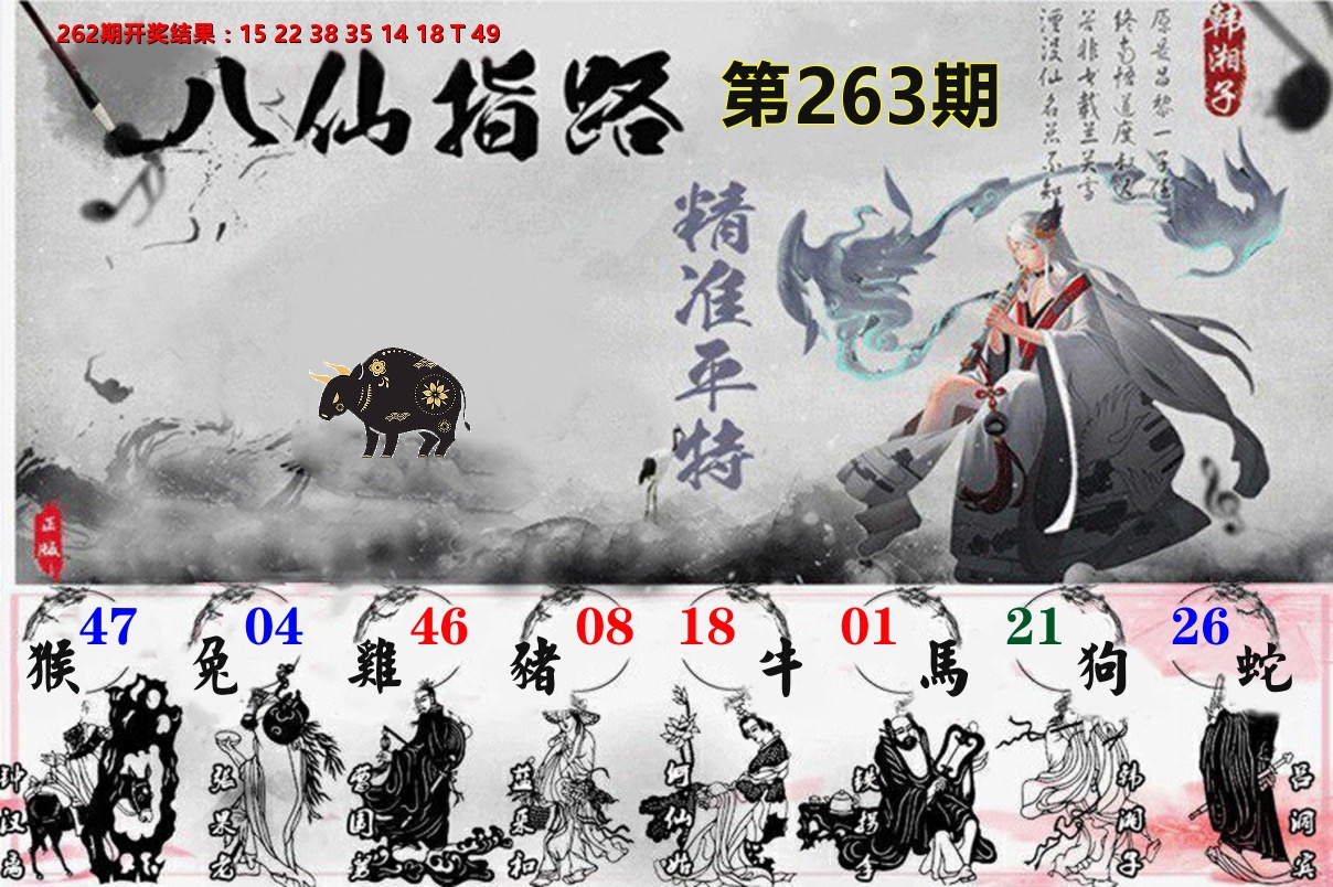 八仙指路 第263期