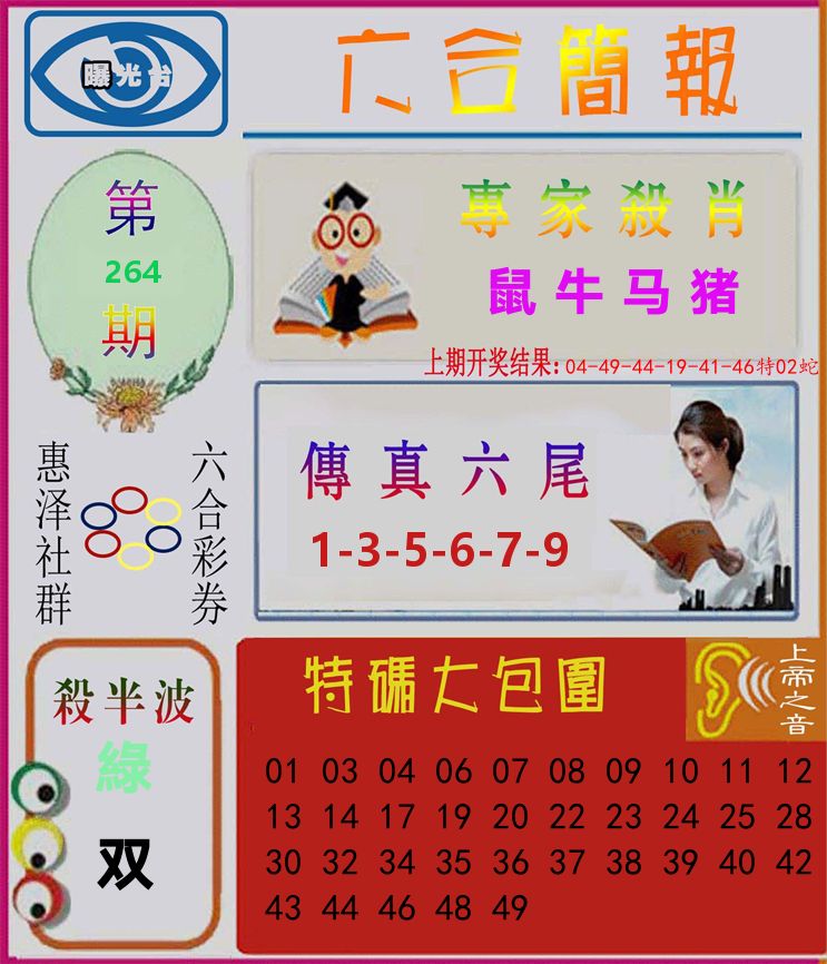 六合简报 第264期