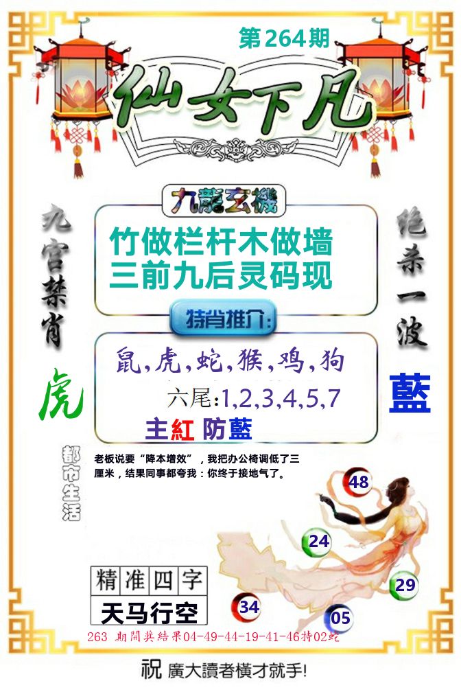 仙女下凡 第264期