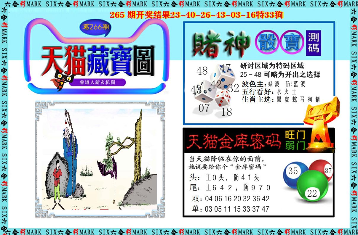 天猫藏宝图 第266期