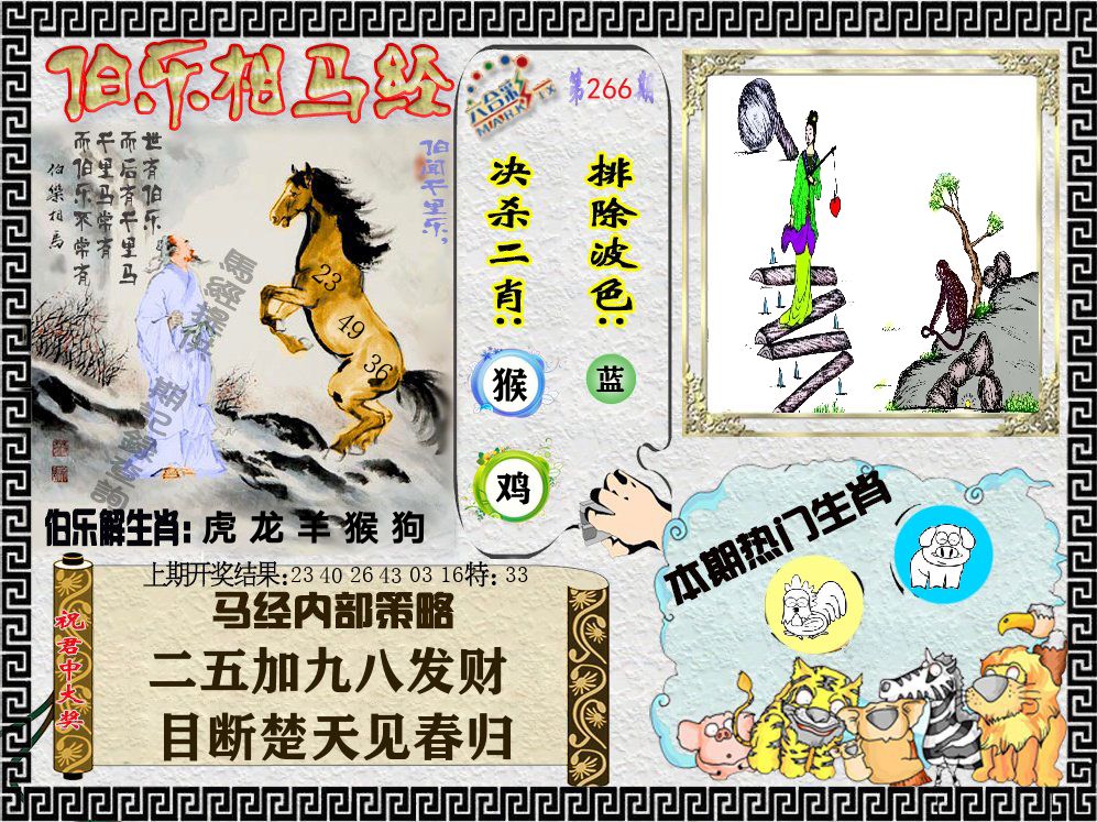伯乐相马经 第266期
