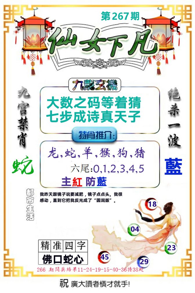 仙女下凡 第267期