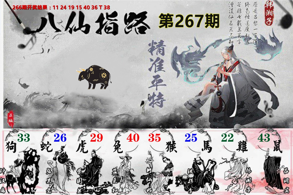 八仙指路 第267期