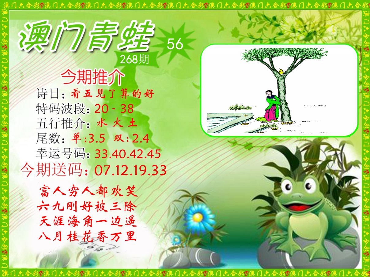 青蛙系列56 第268期