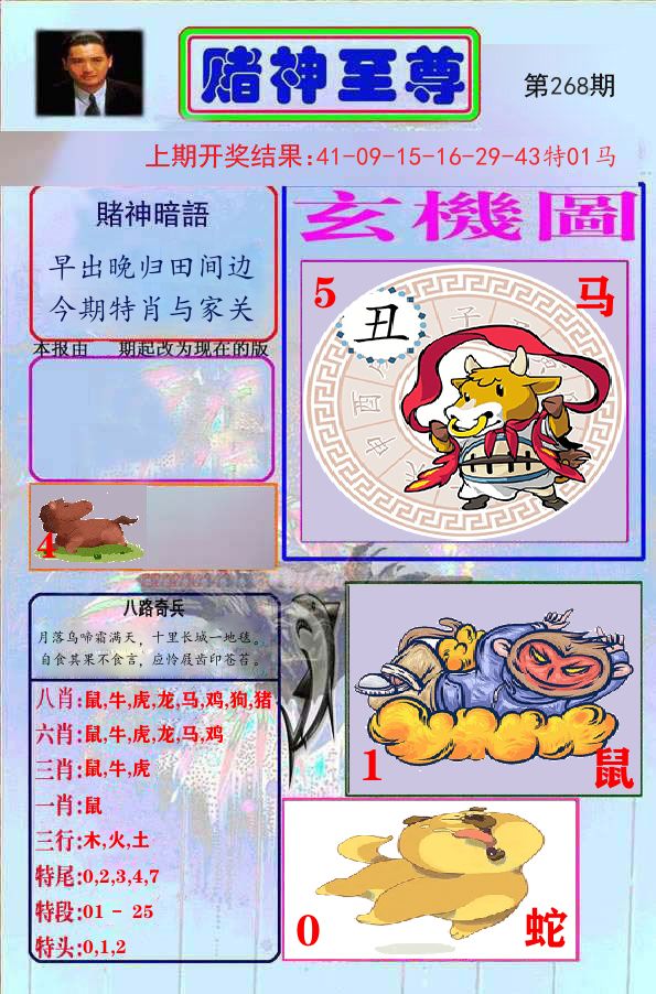 赌神至尊 第268期