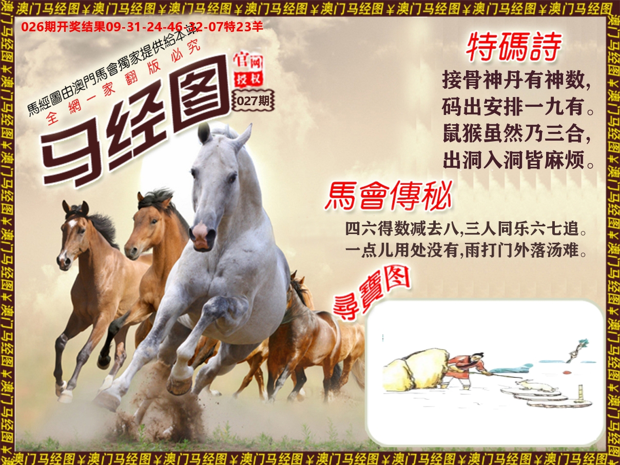 马经系列 第27期