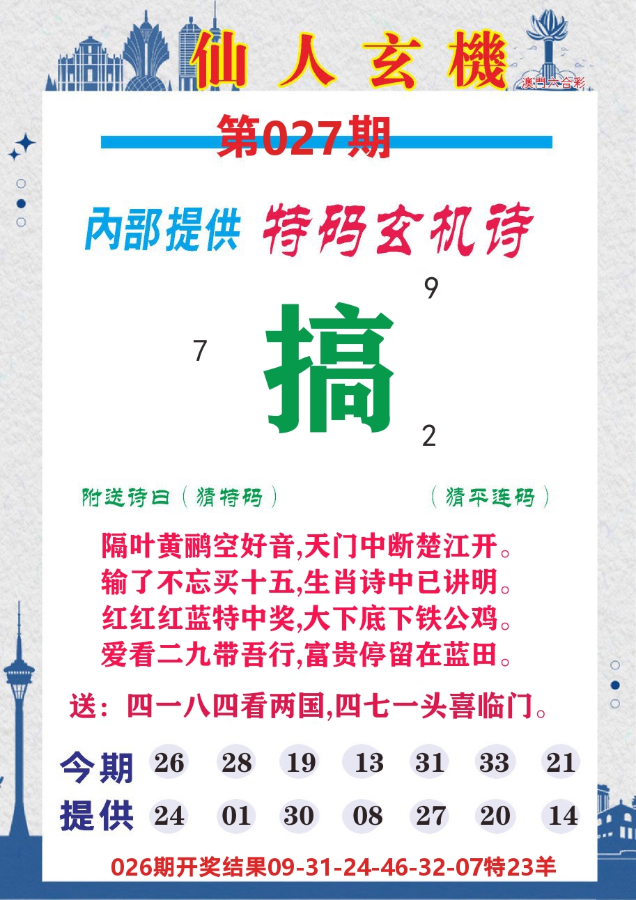 澳门钱多多D 第27期