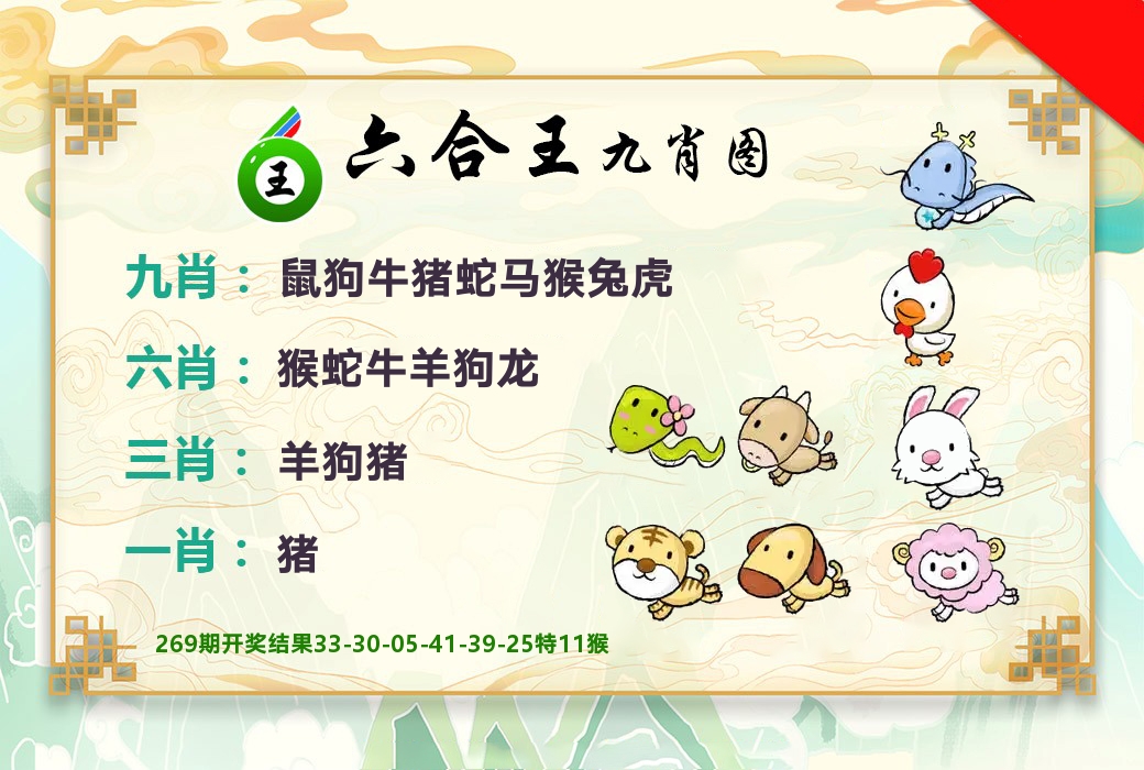 六合王九肖图 第270期