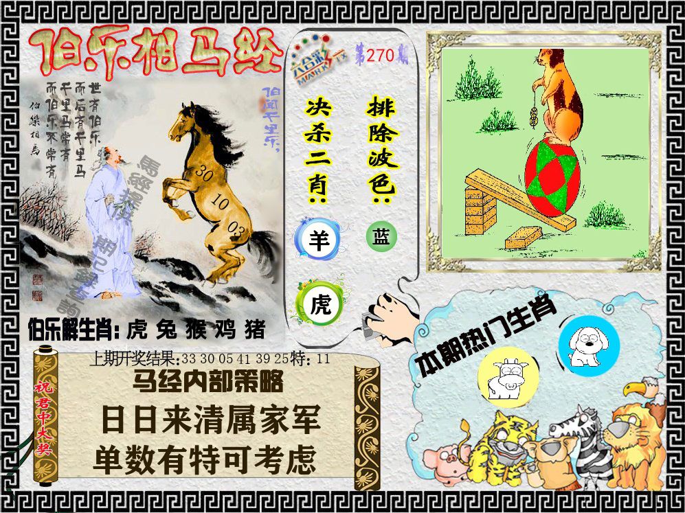 伯乐相马经 第270期