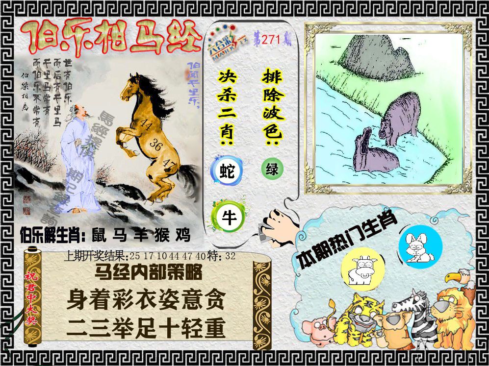 伯乐相马经 第271期