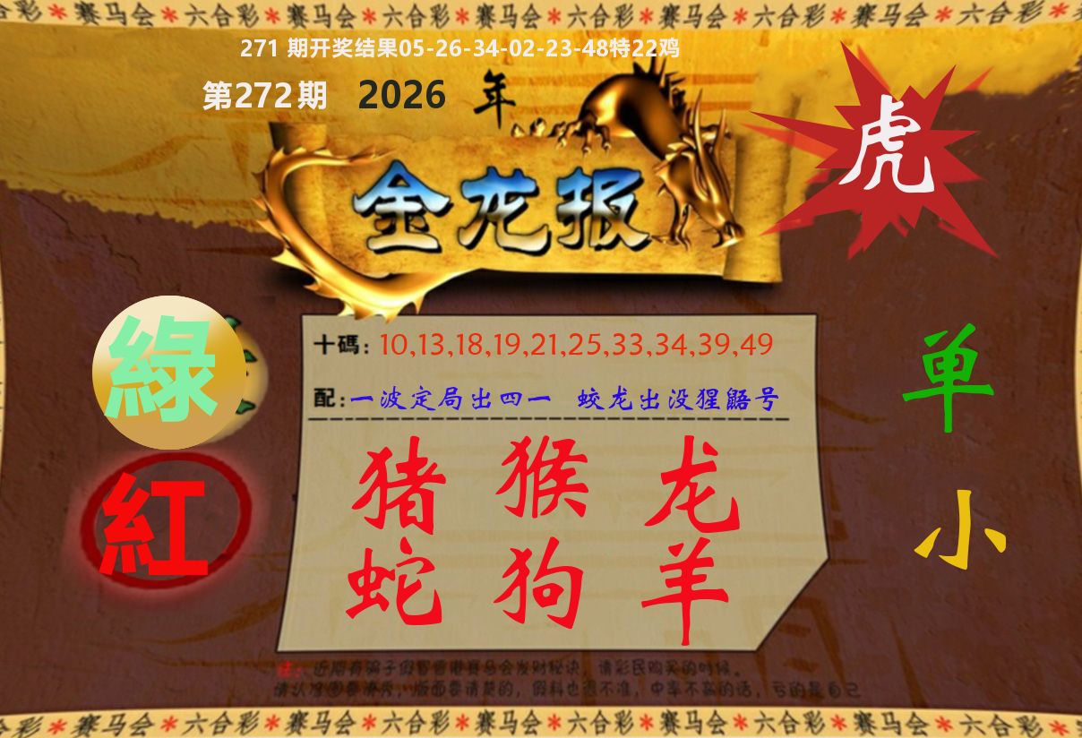 金龙报 第272期