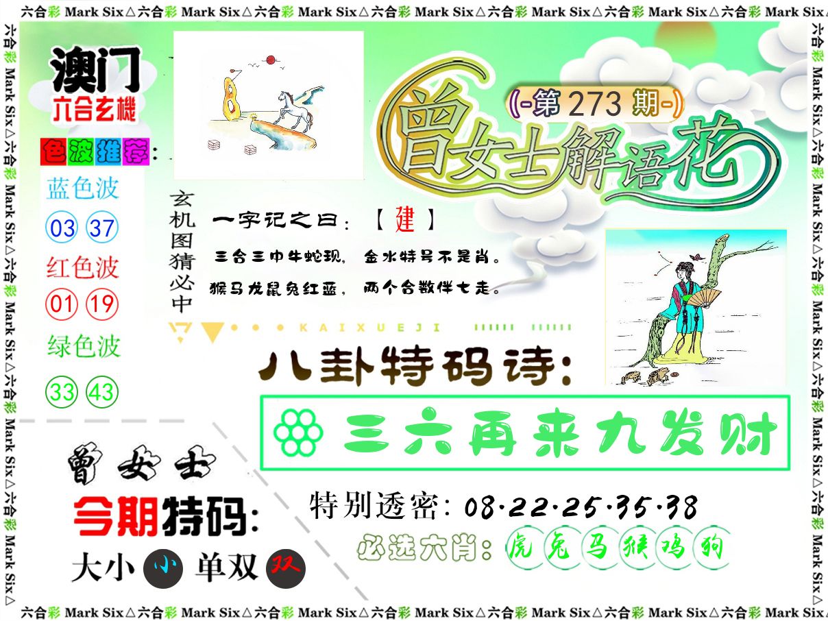 曾女士解语花 第273期