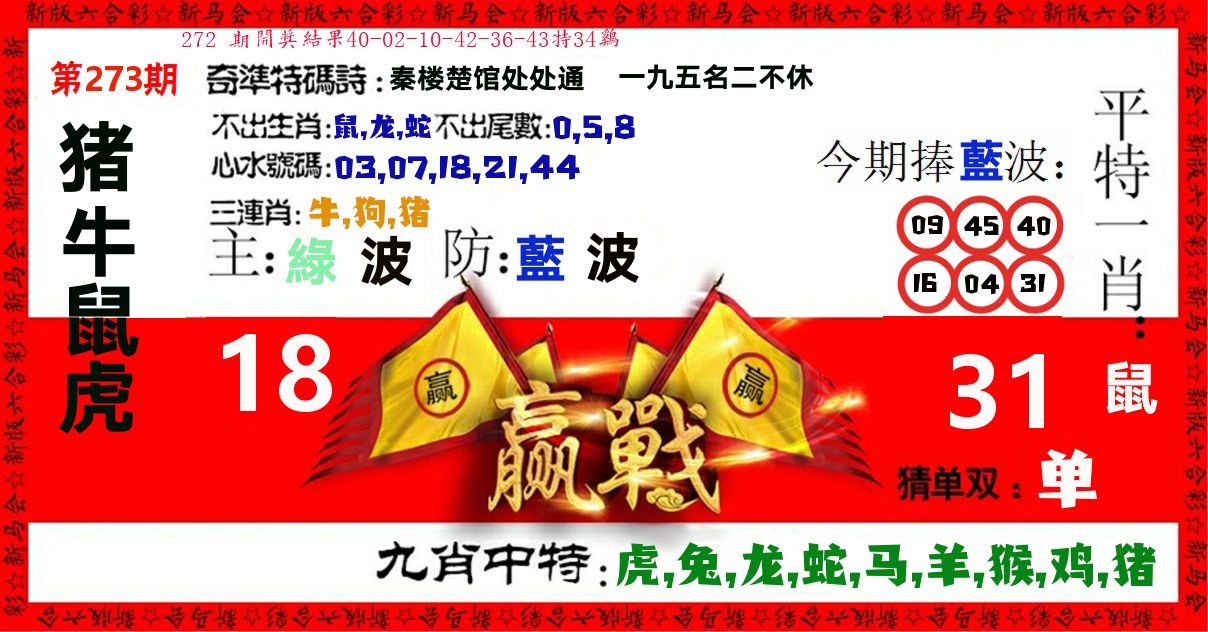 赢站 第273期