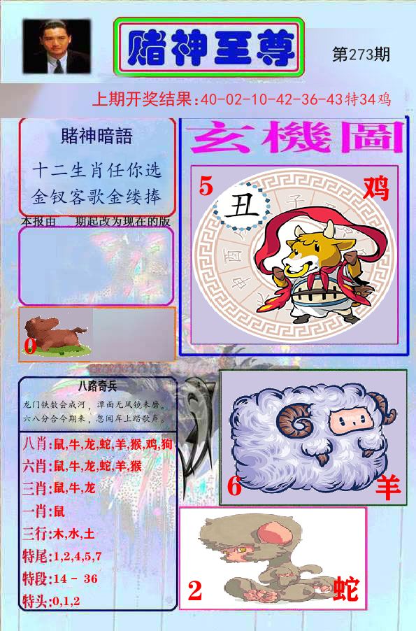 赌神至尊 第273期