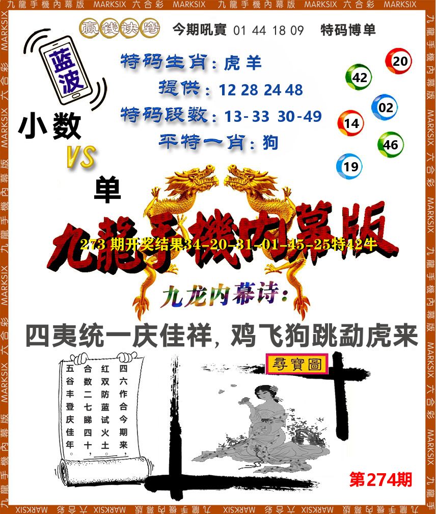 九龙手机内幕 第274期