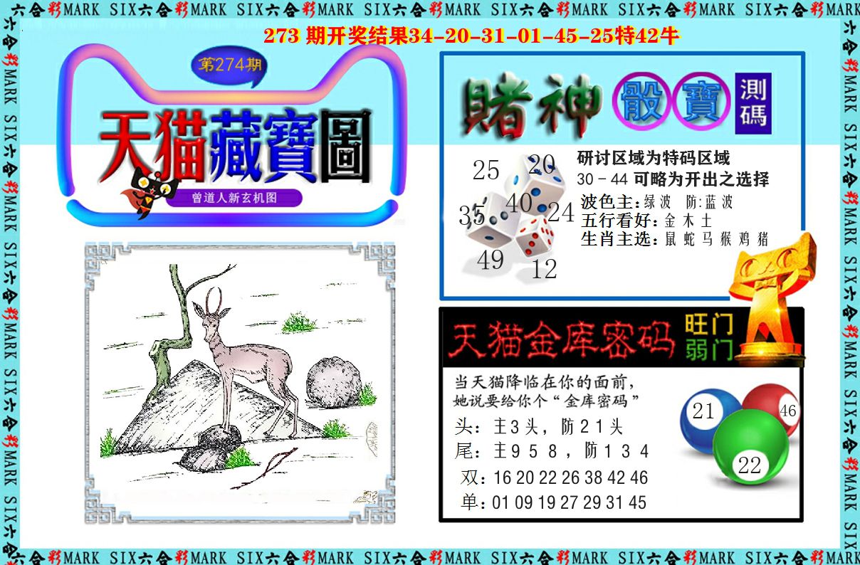 天猫藏宝图 第274期