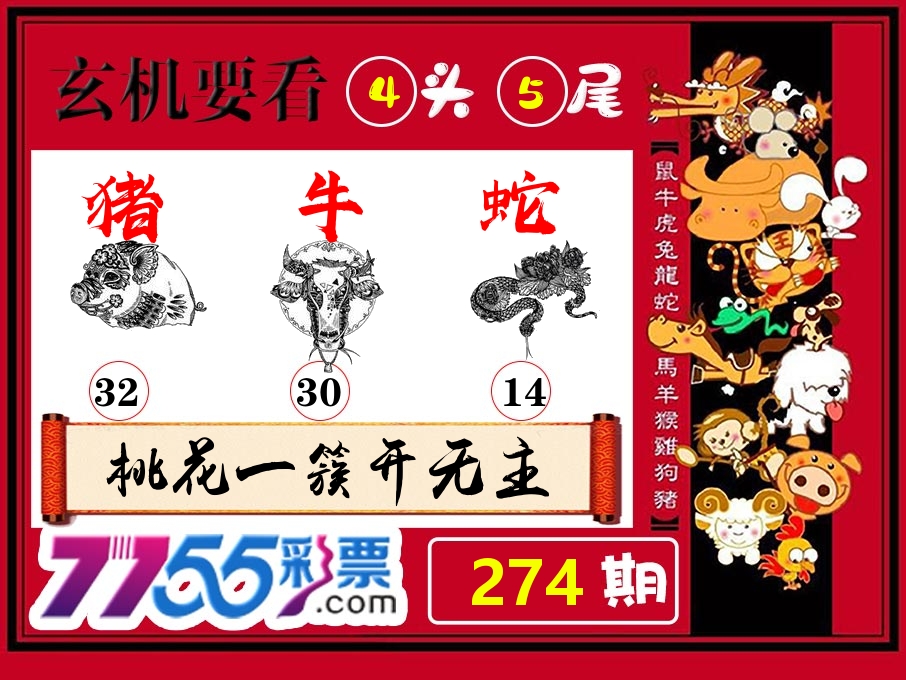 玄机要看 第274期