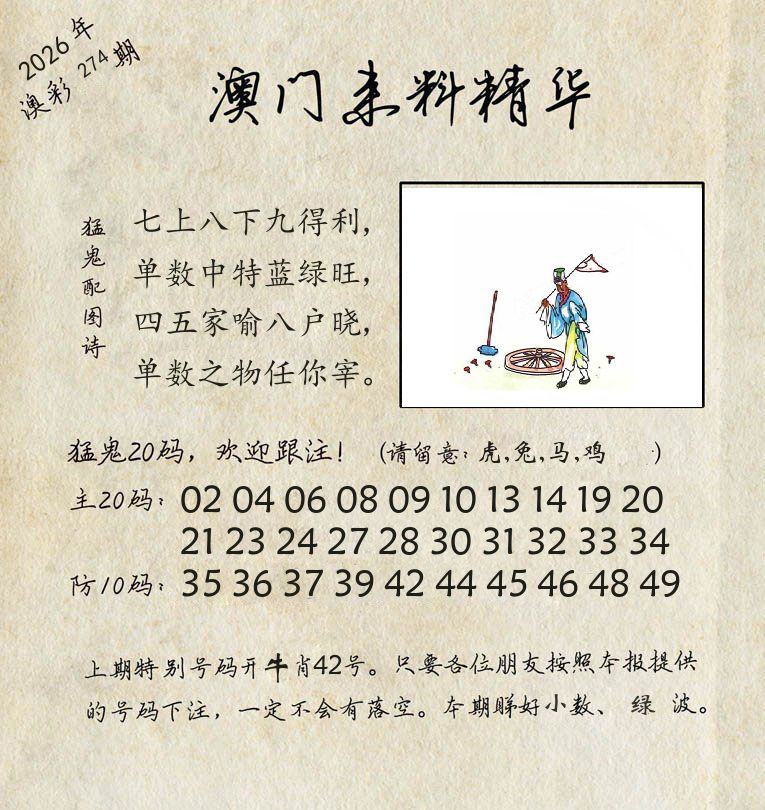 精华来料 第274期