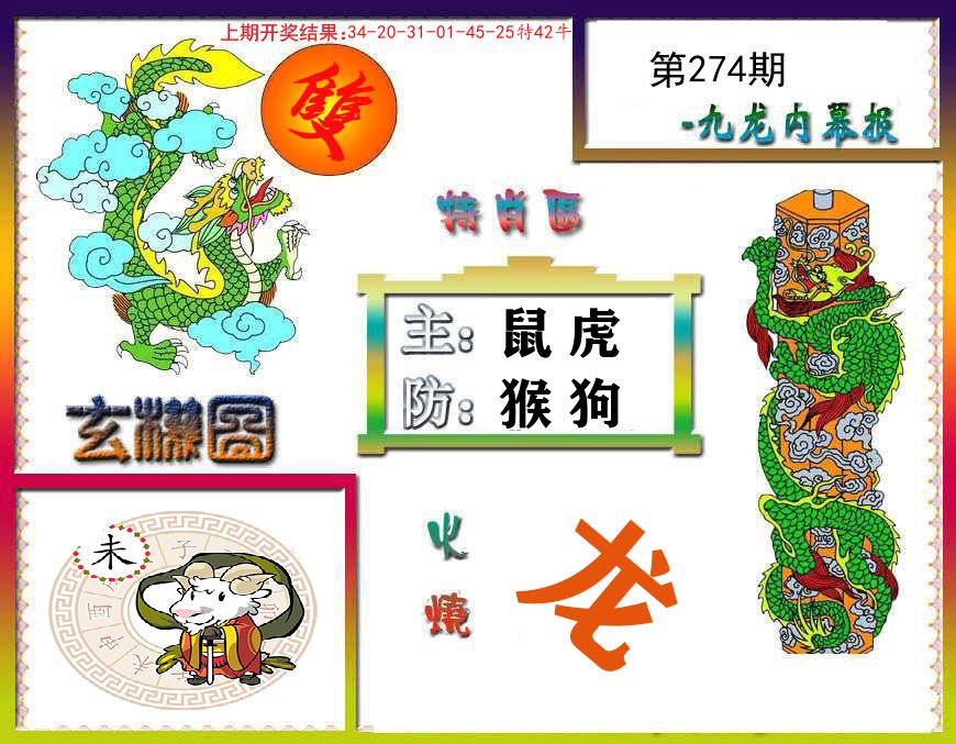 九龙内幕报 第274期