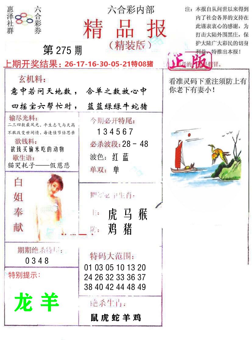 精品报 第275期