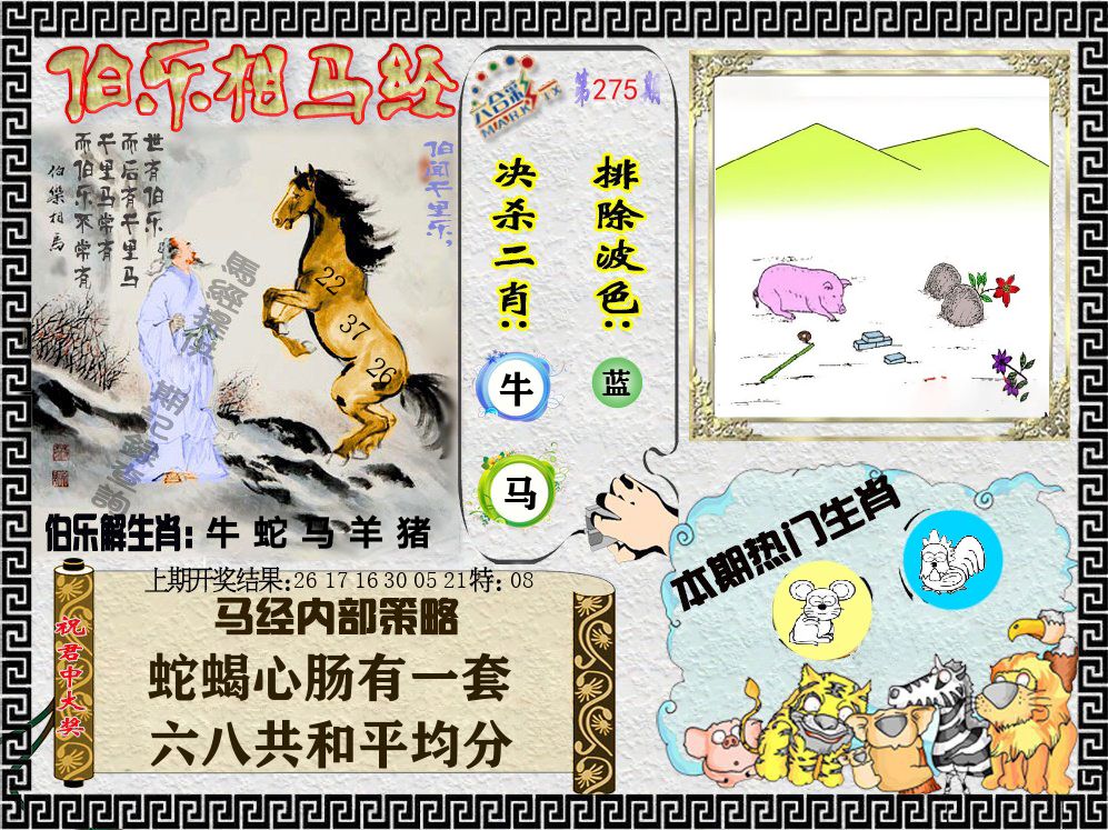 伯乐相马经 第275期