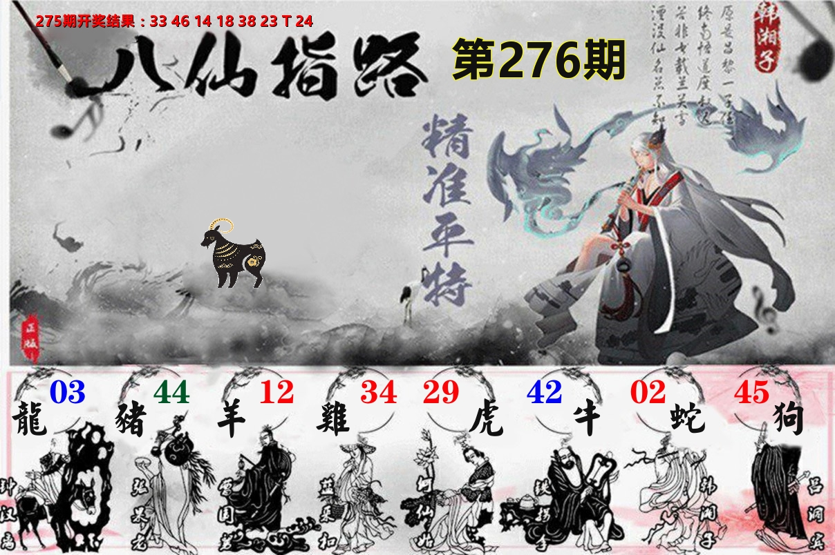 八仙指路 第276期