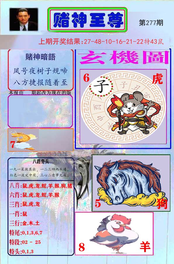 赌神至尊 第277期