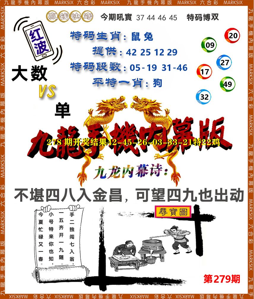 九龙手机内幕 第279期