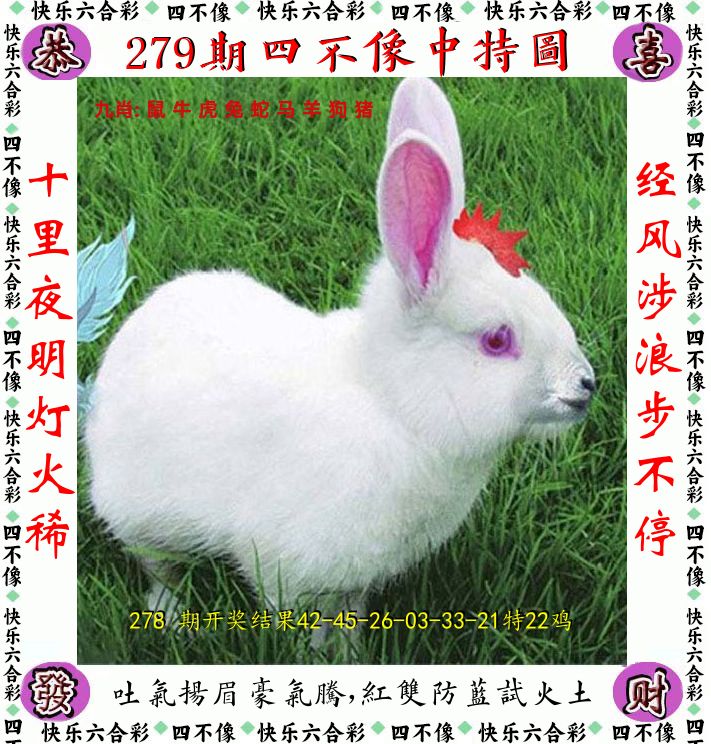 四不像 第279期