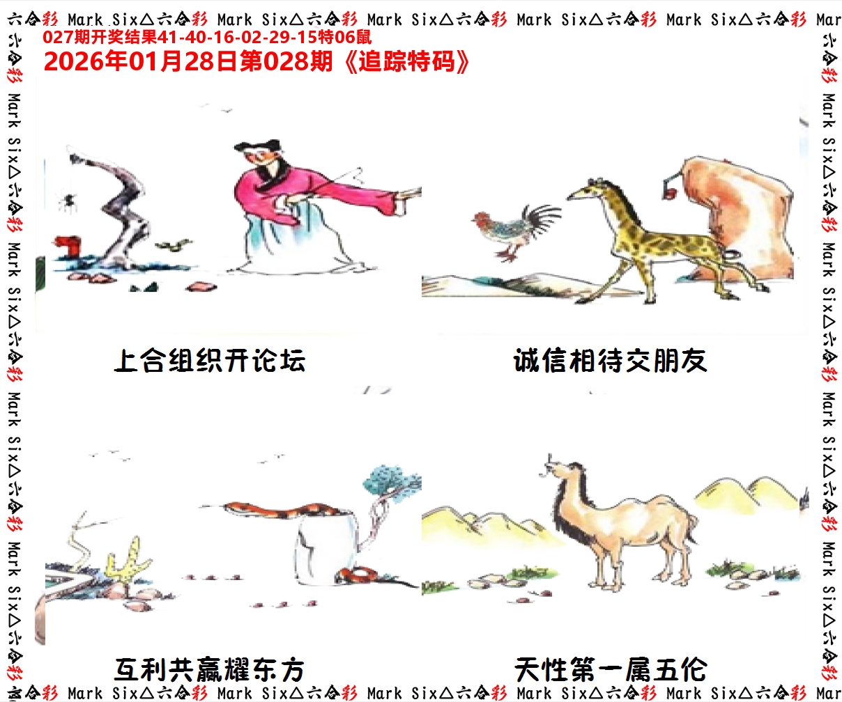 追踪特码 第28期