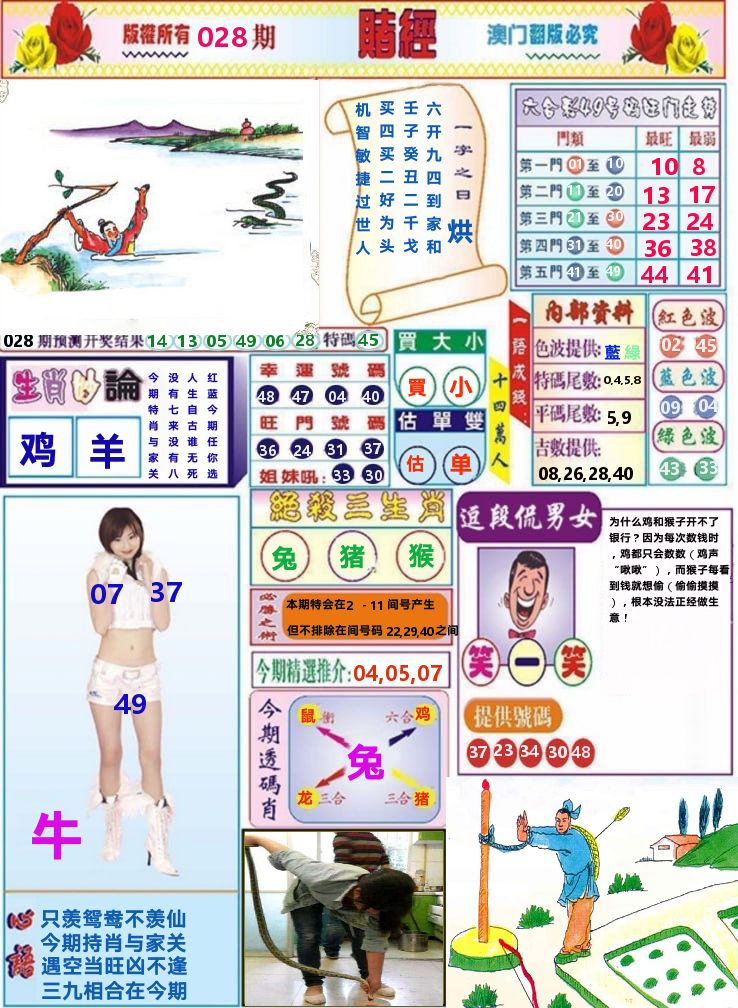 澳门赌经 第28期
