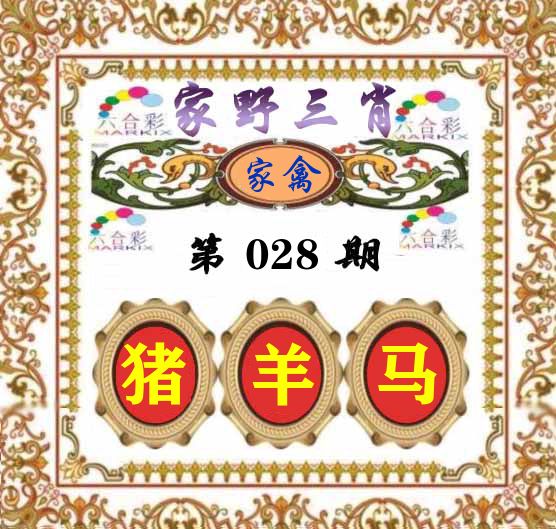 家野三肖 第28期