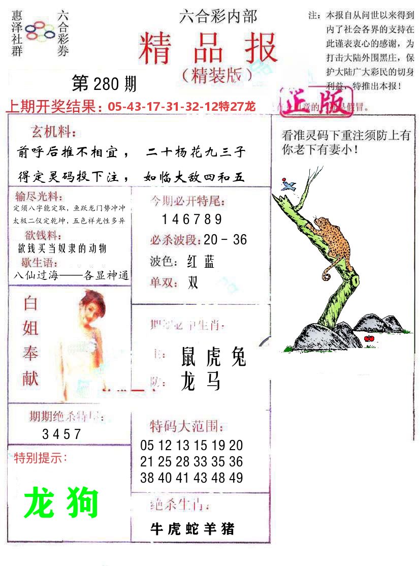 精品报 第280期
