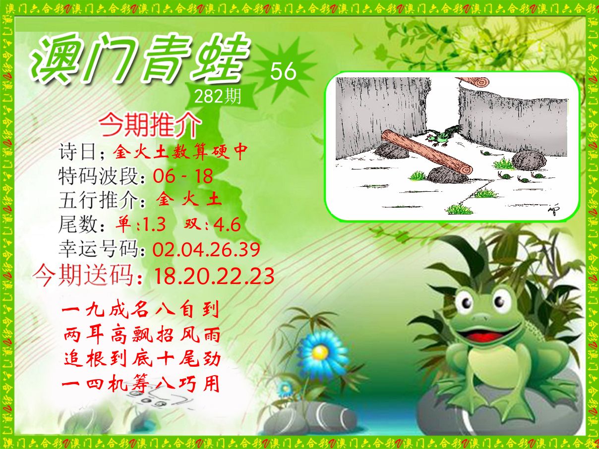 青蛙系列56 第282期