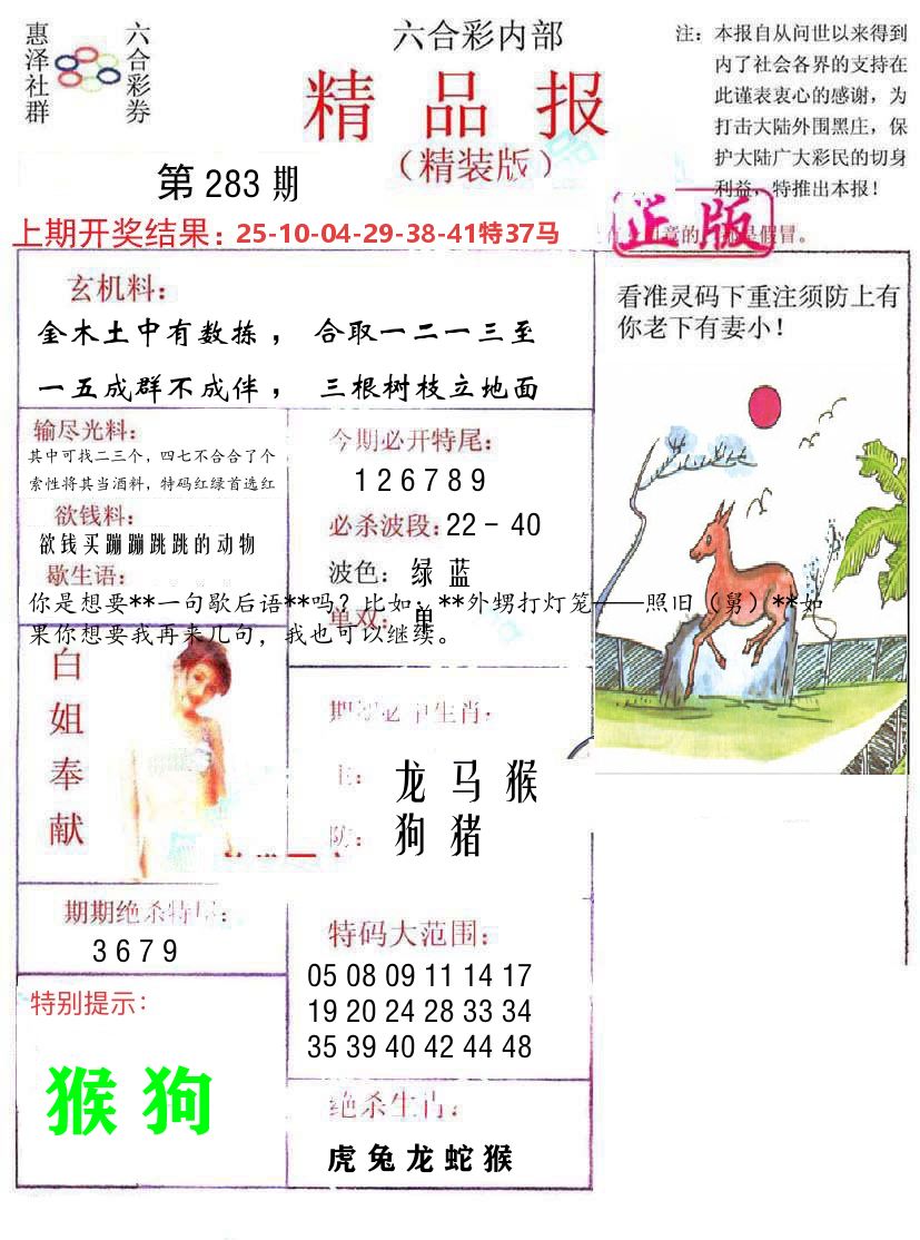 精品报 第283期