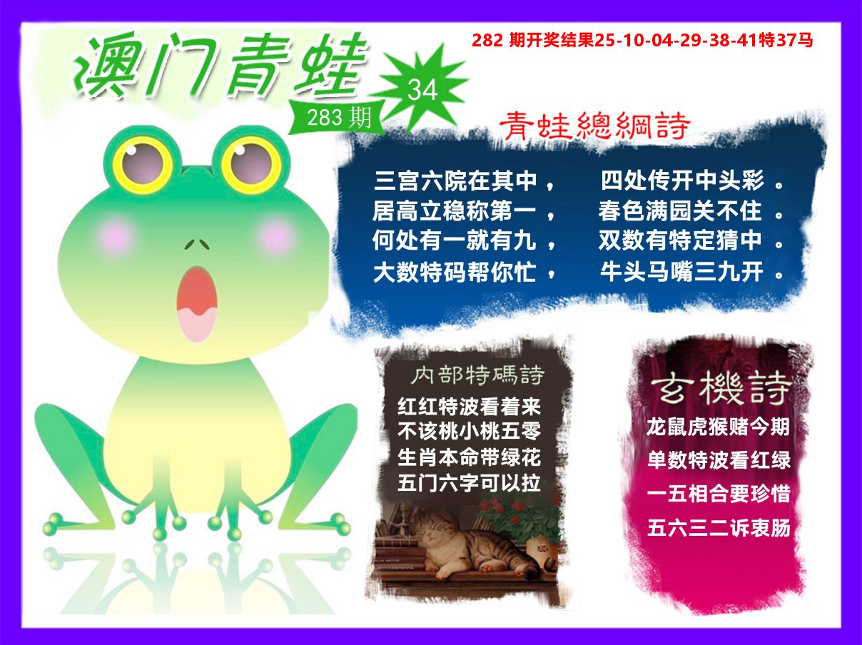 青蛙系列34 第283期