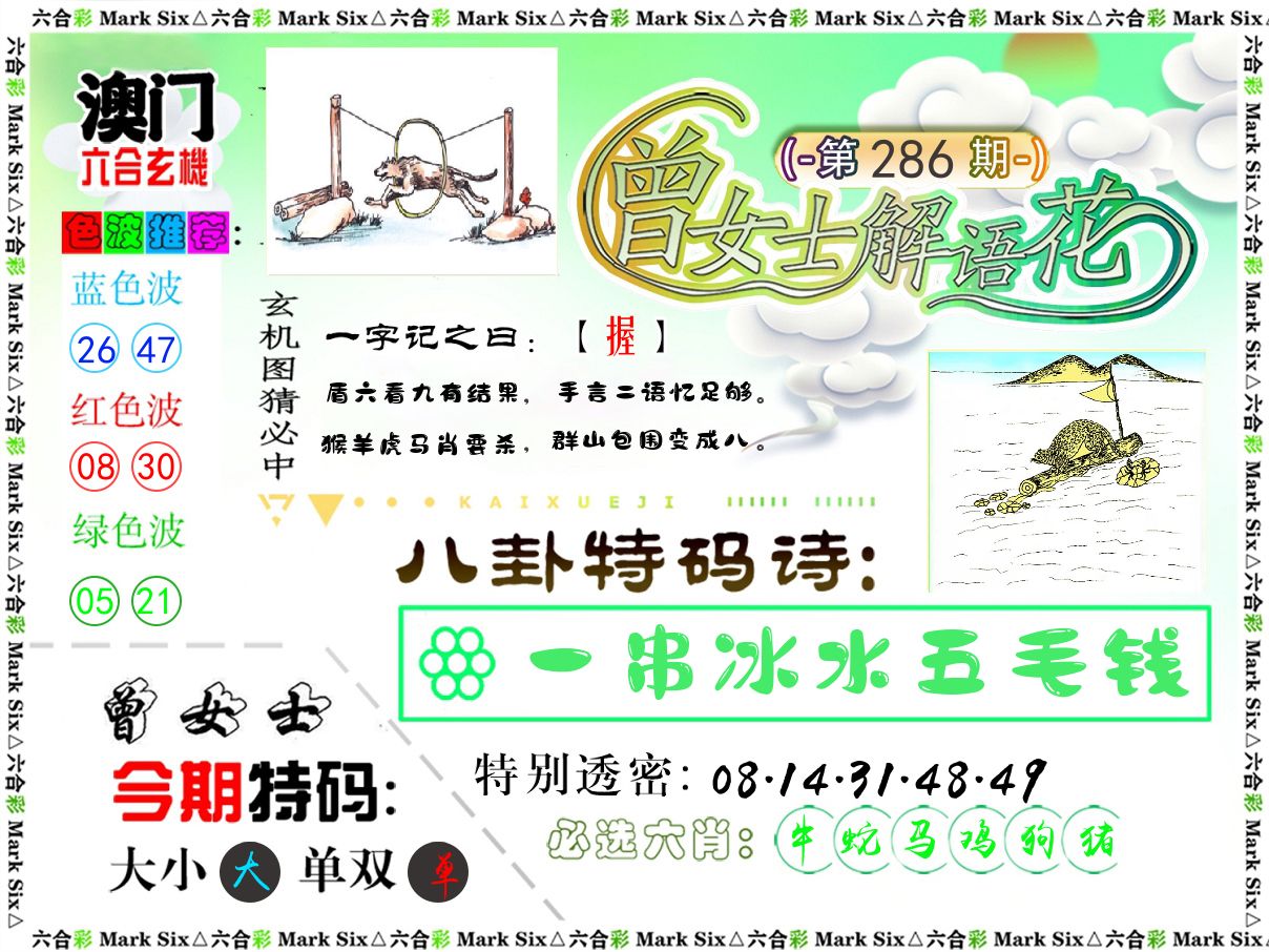 曾女士解语花 第286期