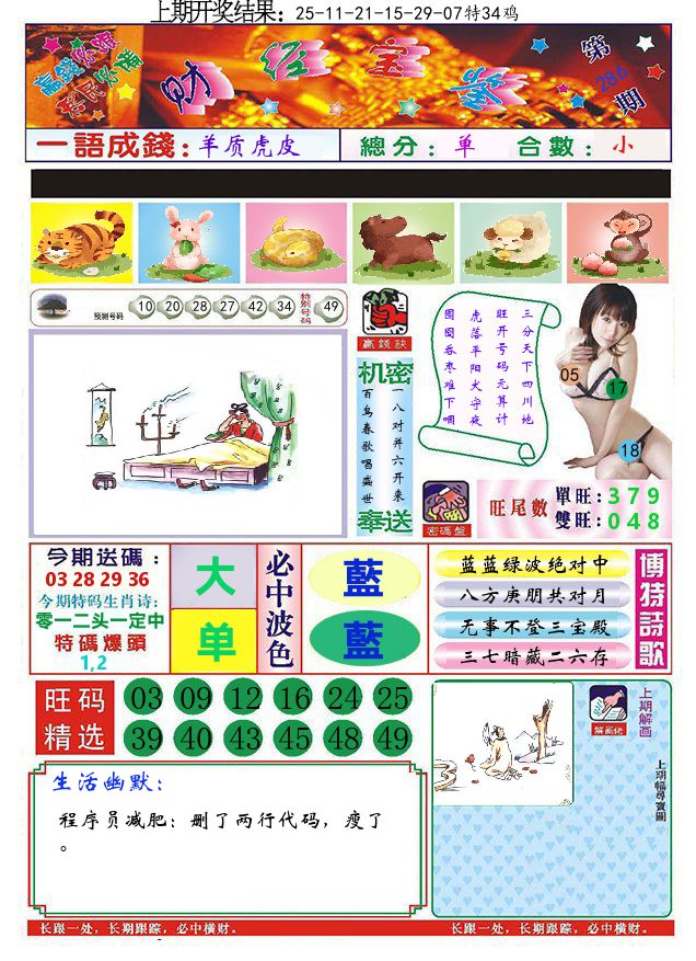 澳门财经宝鉴 第286期