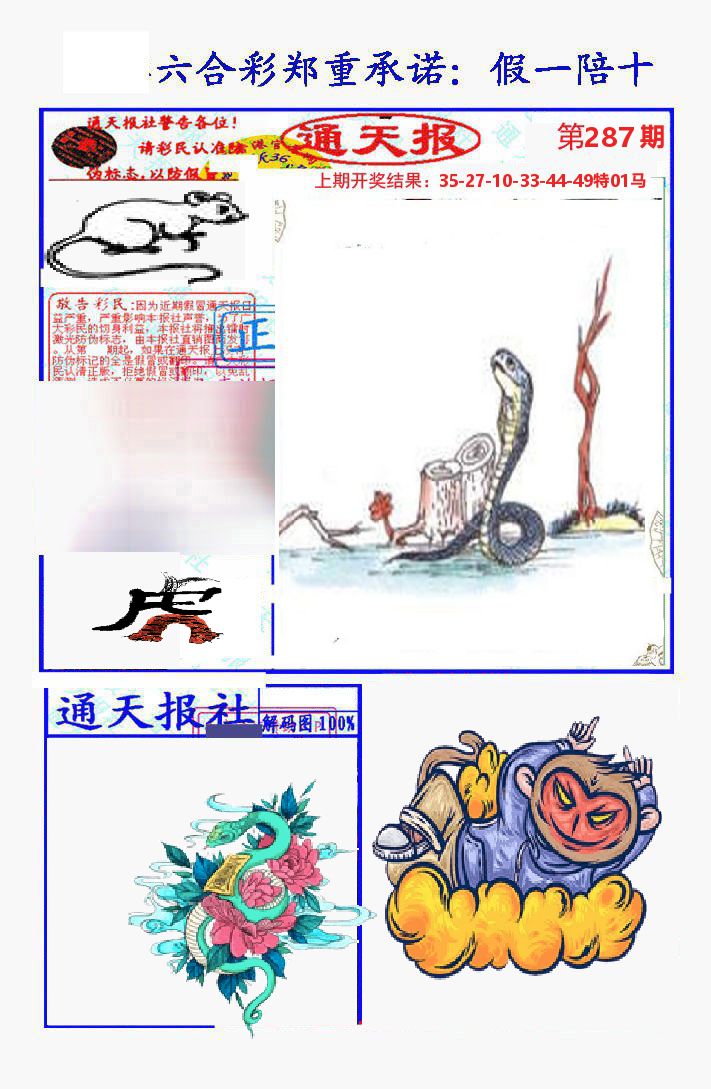 通天报 第287期