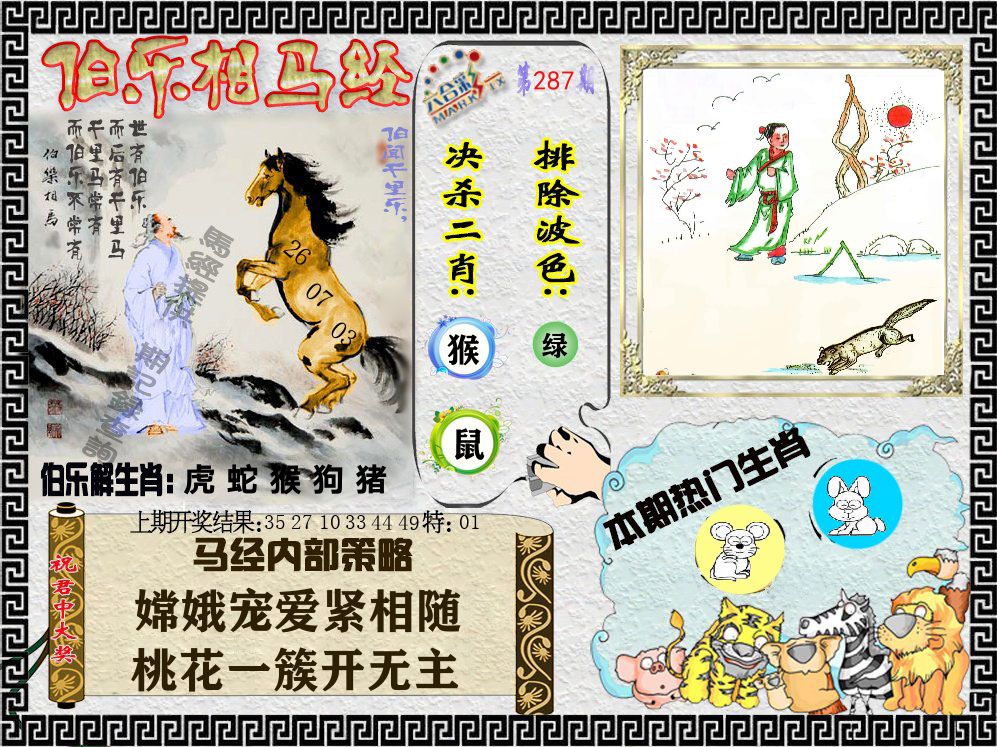 伯乐相马经 第287期