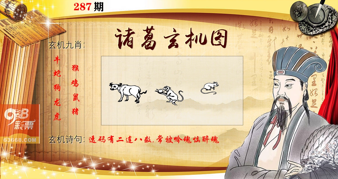 诸葛玄机图 第287期