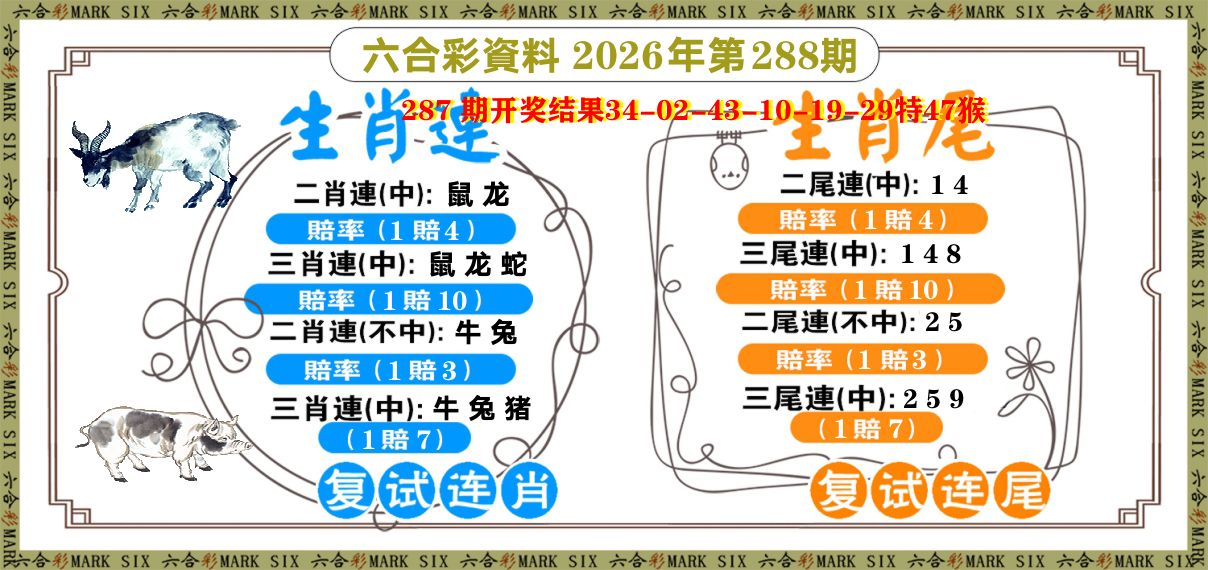 复试连 第288期