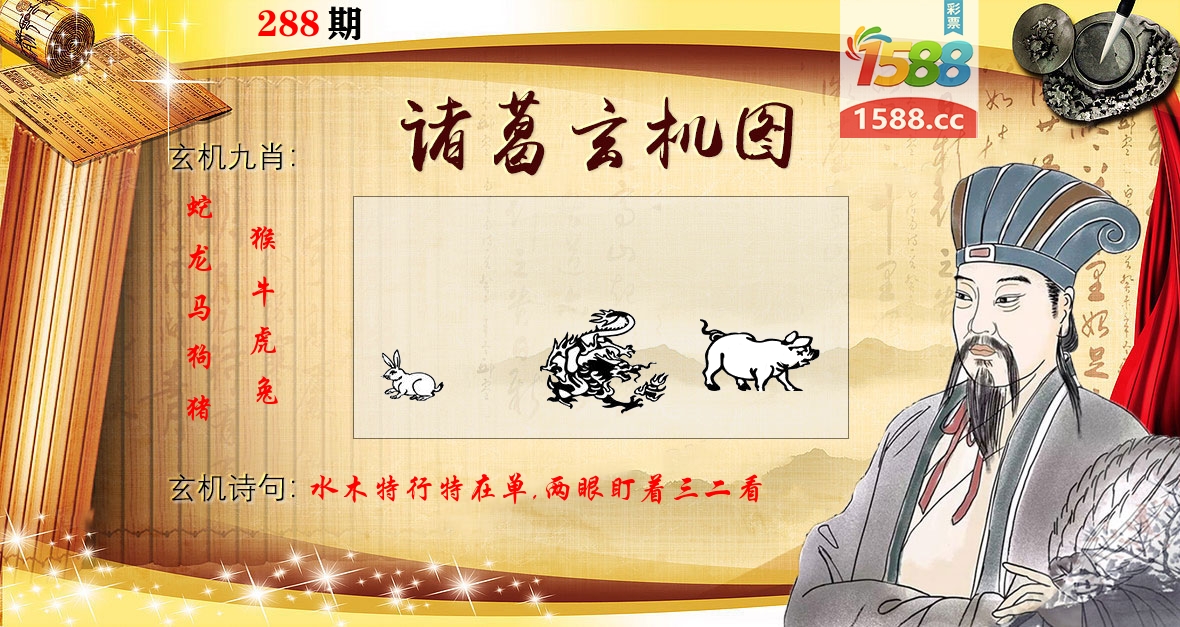 诸葛玄机图 第288期